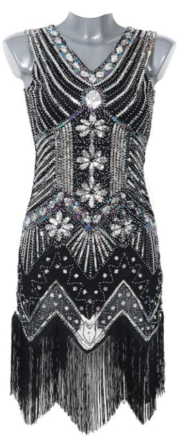 Di Bartelomeo Charleston jurk zilver