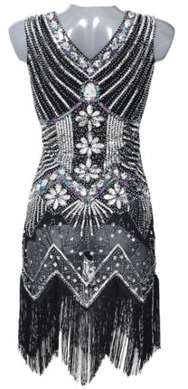 Di Bartelomeo Charleston jurk zilver