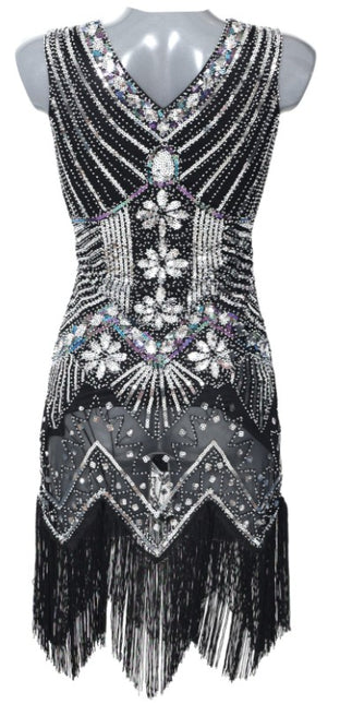 Di Bartelomeo Charleston jurk zilver