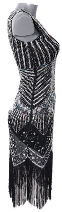Di Bartelomeo Charleston jurk zilver