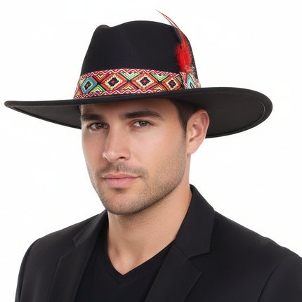Di Bartelomeo Cowboyhoed Arizona Zwart