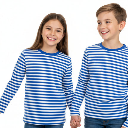 Di Bartelomeo Dorustrui Donkerblauw Wit Lange Mouw Unisex