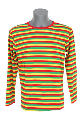 Di Bartelomeo Dorustrui Rood Geel en Groen Lange Mouw Unisex