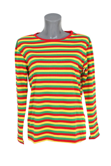 Di Bartelomeo Dorustrui Rood Geel en Groen Lange Mouw Unisex