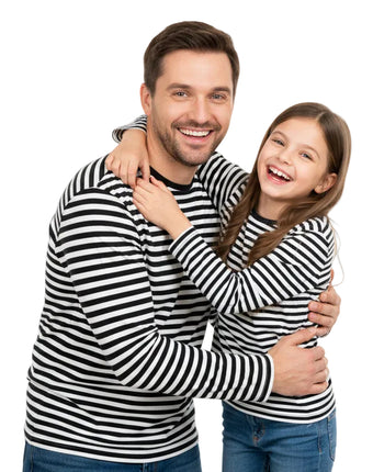Di Bartelomeo Dorustrui Zwart Wit Lange Mouw Unisex