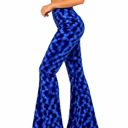 Di Bartelomeo Flared Broek Blauw Pansamt