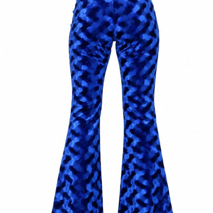 Di Bartelomeo Flared Broek Blauw Pansamt