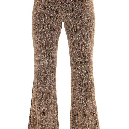 Di Bartelomeo Flared broek glitter goud