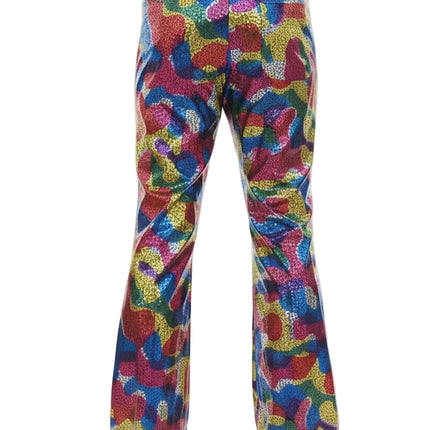 Di Bartelomeo Flared Broek Kleurrijk Heren