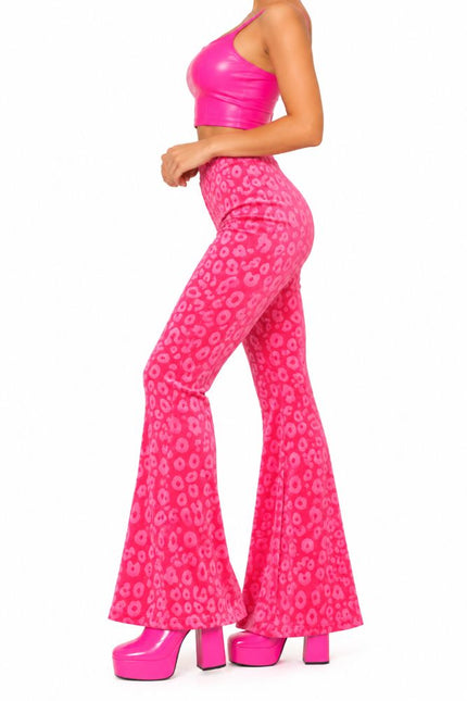 Di Bartelomeo Flared Broek Pink Panther