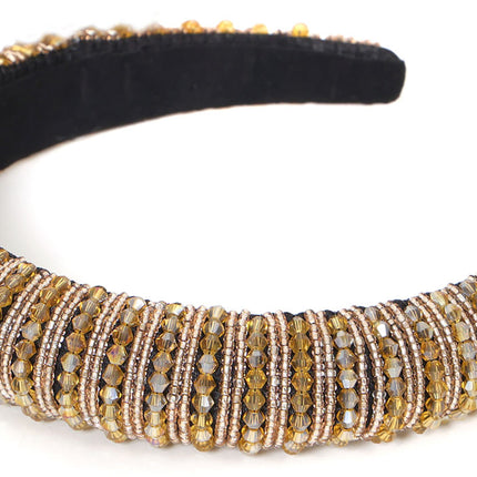 Di Bartelomeo Glitter Haarband Goud