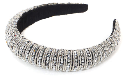 Di Bartelomeo Glitter Haarband Zilver