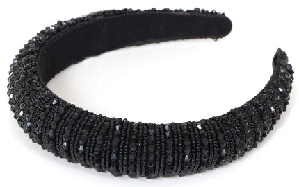 Di Bartelomeo Glitter Haarband Zwart
