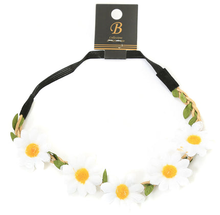 Di Bartelomeo Haarband Bloemen Wit