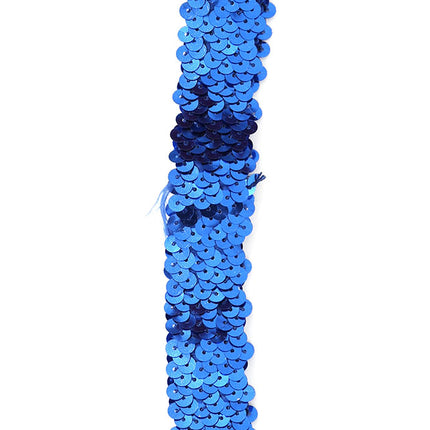 Di Bartelomeo Haarband Pailletten Blauw