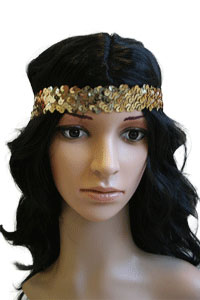 Di Bartelomeo Haarband Pailletten Goud