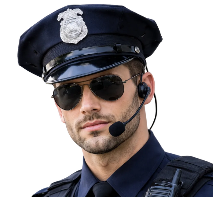 Di Bartelomeo Headset Politie