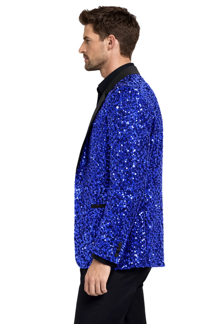 Di Bartelomeo Herencolbert Pailletten Blauw