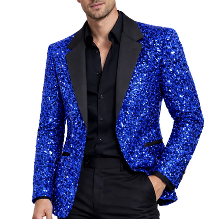 Di Bartelomeo Herencolbert Pailletten Blauw