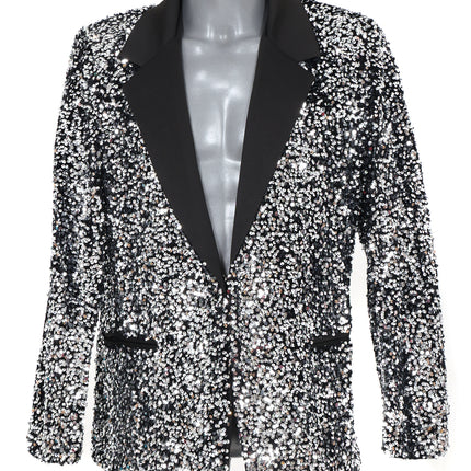 Di Bartelomeo Herencolbert pailletten zilver