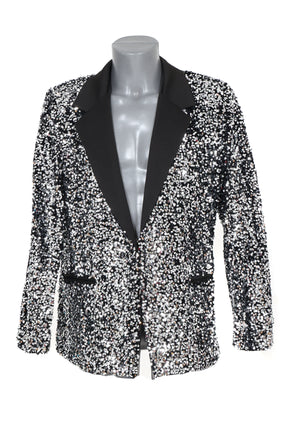 Di Bartelomeo Herencolbert pailletten zilver