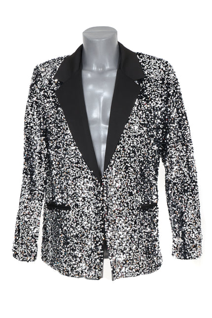 Di Bartelomeo Herencolbert pailletten zilver