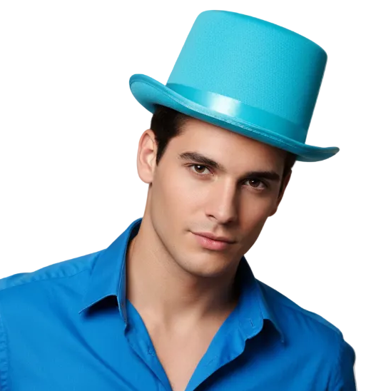 Di Bartelomeo Hoge Hoed Turquoise