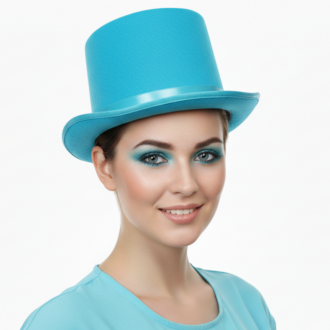Di Bartelomeo Hoge Hoed Turquoise