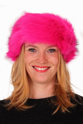 Di Bartelomeo Hoofdband Bont Roze