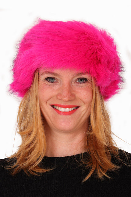 Di Bartelomeo Hoofdband Bont Roze