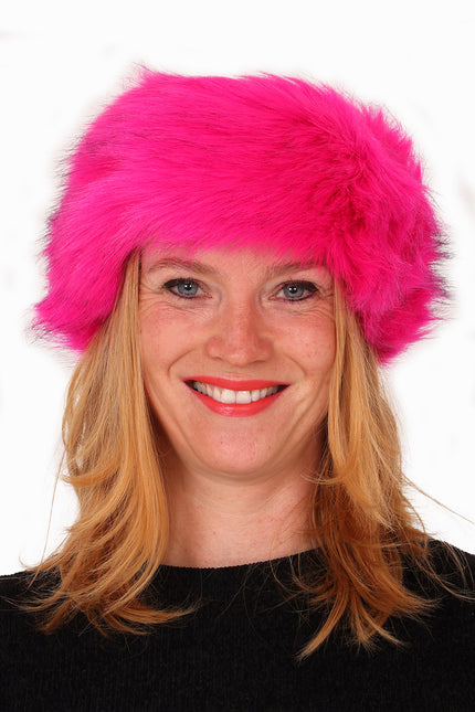 Di Bartelomeo Hoofdband Bont Roze