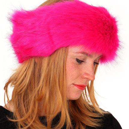 Di Bartelomeo Hoofdband Bont Roze
