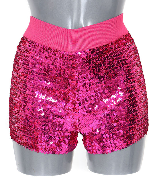 Di Bartelomeo Hotpants Pailletten Roze