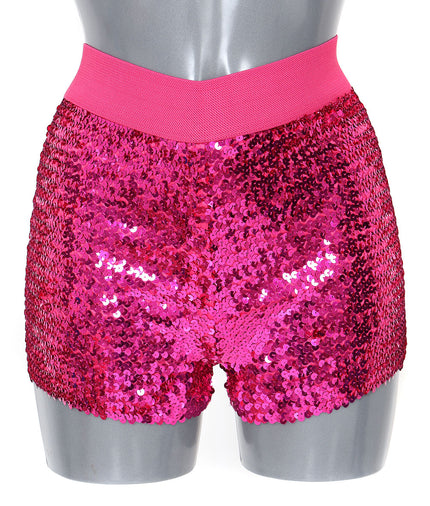 Di Bartelomeo Hotpants Pailletten Roze