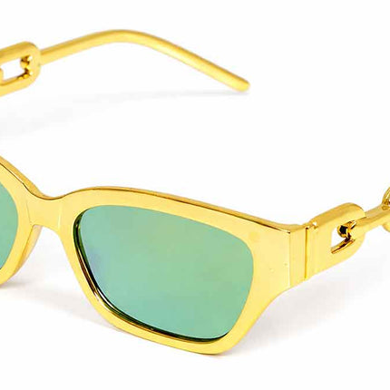 Di Bartelomeo Kabel Bril Goud – Groen Glas