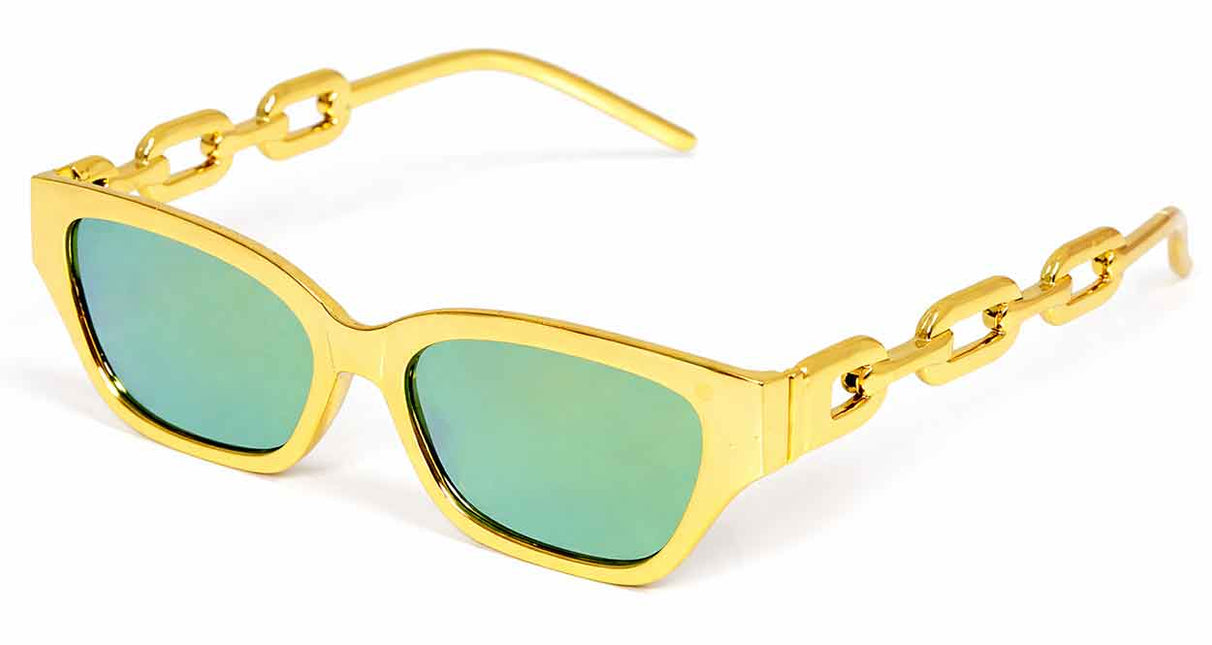 Di Bartelomeo Kabel Bril Goud – Groen Glas