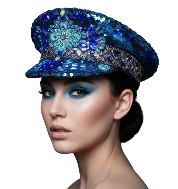 Di Bartelomeo Kapiteinspet Deluxe Blauw