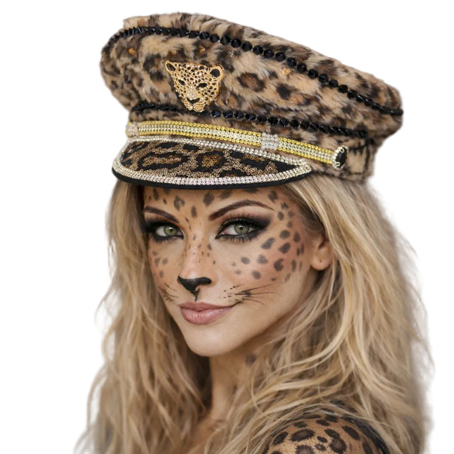 Di Bartelomeo Kapiteinspet Luxe Panter Bont