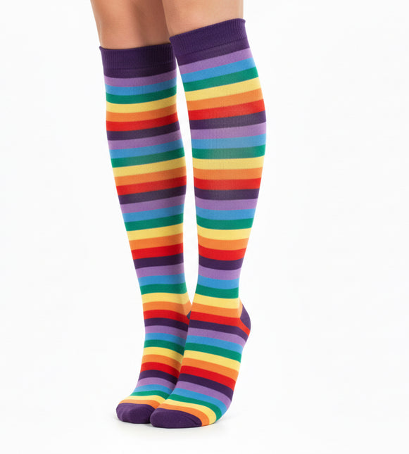 Di Bartelomeo Kniekousen Gestreept Regenboog