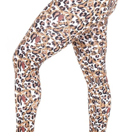 Di Bartelomeo Legging Panter Ketting