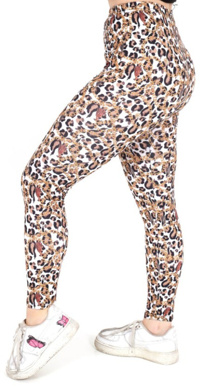 Di Bartelomeo Legging Panter Ketting