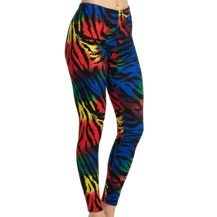 Di Bartelomeo Legging Zebra Kleurrijk