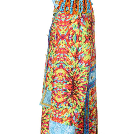 Di Bartelomeo Luxe Carnavals Rietjes Jas Multicolor Heren