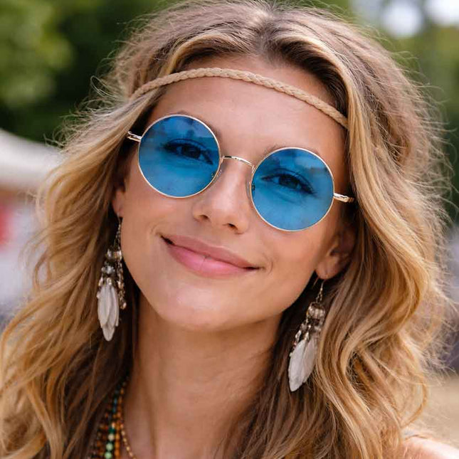Di Bartelomeo Mega Hippie Bril Blauw