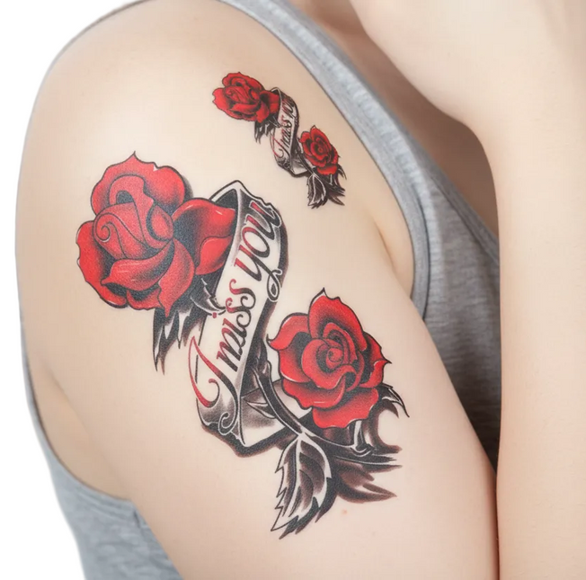 Di Bartelomeo Miss You Tattoo