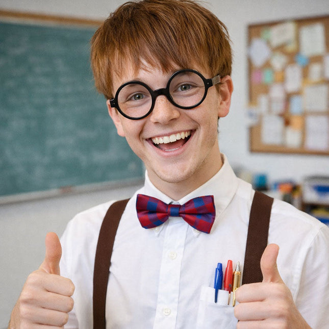 Di Bartelomeo Nerd Bril Zwart Rond
