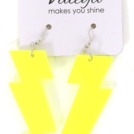 Di Bartelomeo Oorbellen Flash Geel