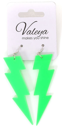 Di Bartelomeo Oorbellen Flash Groen