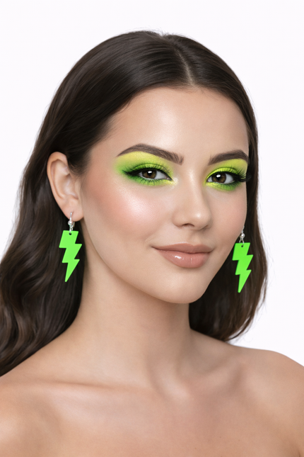 Di Bartelomeo Oorbellen Flash Groen