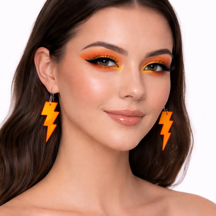 Di Bartelomeo Oorbellen Flash Oranje
